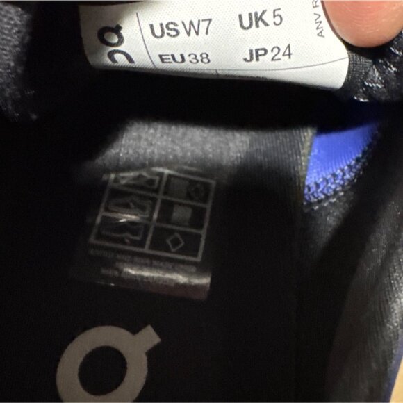 On Running Cloud X V3 Midnight Huron Blue Women’s 7 (US) / EU 37.5 MSRP $150 - Picture 6 of 6